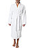 Bademantel, Frottee, weiß - weiß