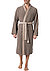 Bademantel, Frottee, beige - beige