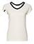 T-Shirt in klarer Optik - marshmallow