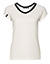 T-Shirt in klarer Optik - marshmallow