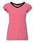 T-Shirt in klarer Optik - pink lemonade