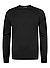 Pullover, Standard Fit, Merinowolle Extrafein, schwarz - black