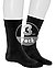 Socken, Baumwolle mercerisiert, schwarz - black