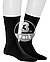 Socken, Baumwolle, schwarz - black