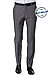 Hose, Slim Fit, Schurwolle Super100, dunkelgrau - grau