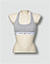 Bustier im sportiven Look - navy