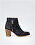 Stiefeletten mit Perforation - midnight