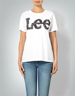 Lee Damen T-Shirt white L40I/EP12