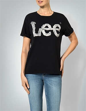 Lee Damen T-Shirt black L40I/EP01
