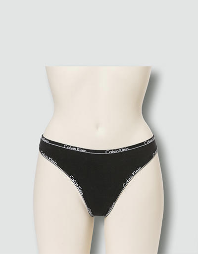 Calvin Klein ID Thong 2er Pack QD3626E/001 Image 0