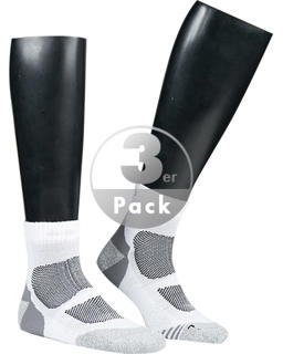 Stylingtipps Beschreibungsbild von wapiti Laufsocken 3er Pack weiß 3520/RS04/000