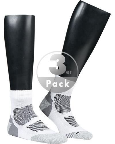 wapiti Laufsocken 3er Pack weiß 3520/RS04/000