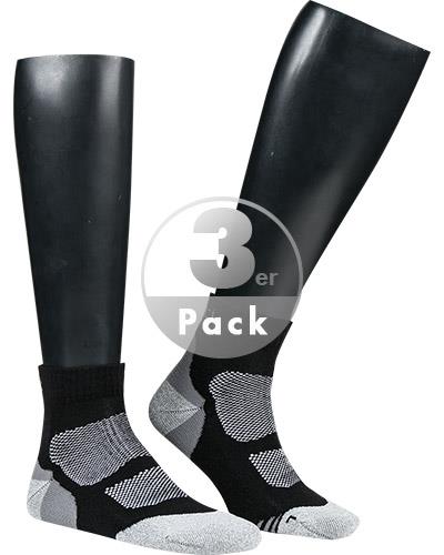 wapiti Laufsocken 3er Pack schwarz 3520/RS04/100Normbild