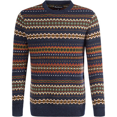 Barbour Pullover F/isle Crew navy marl MKN1027NY72