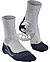 Serie RU4, Socken, Mikrofaser-Baumwolle, grau-blau - lightgrey