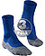 Serie RU4, Socken, Baumwolle, blau-grau - athletic blue