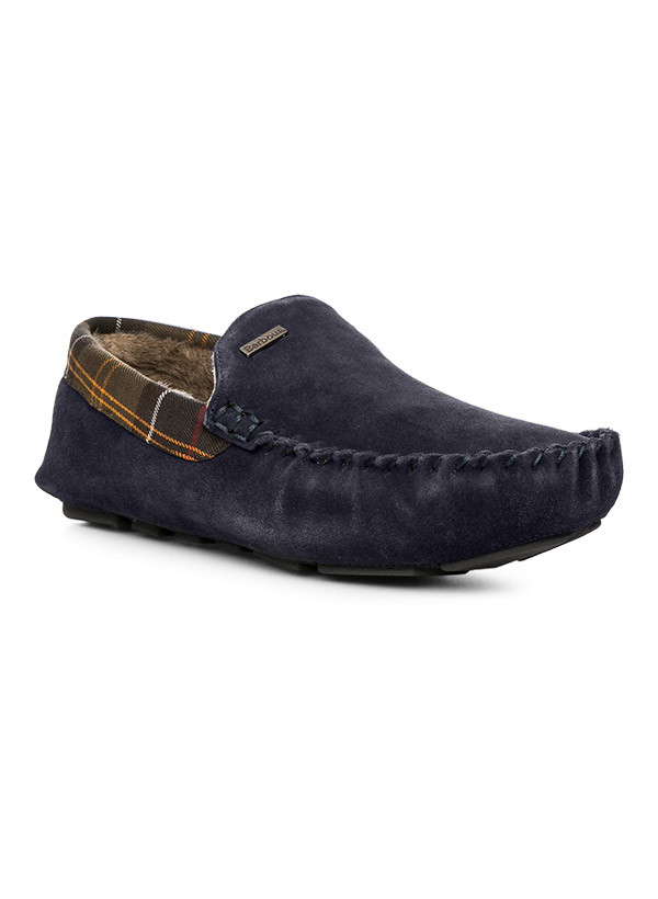 Barbour Monty navy suede MSL0001NY52
