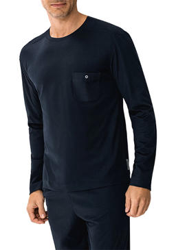 Stylingtipps Beschreibungsbild von Zimmerli Jersey Loungewear Shirt 8520/21090/491