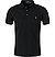 Polo-Shirt, Slim Fit, Baumwoll-Piqué, schwarz - polo black