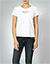 T-Shirt mit Logo-Print - white