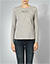 Langarmshirt mit Logo-Print - grey marl