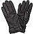Handschuhe, Ziegenleder, schwarz - schwarz