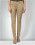 Hose im Slim Fit - beige