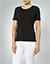 T-Shirt im cleanen Look - schwarz