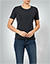 T-Shirt im cleanen Look - nachtblau