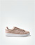 Sneaker aus Canvas mit Lackdetails - rose dust