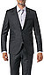 Sakko, Slim Fit, Schurwolle, anthrazit - anthrazit