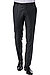 Hose, Slim Fit, Schurwolle, anthrazit - anthrazit