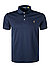 Polo-Shirt, Slim Fit, Baumwoll-Jersey, navy - marine