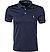Polo-Shirt, Slim Fit, Baumwoll-Jersey, navy - marine