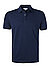 Polo-Shirt, Regular Fit, Baumwoll-Piqué, marine - marine
