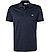 Polo-Shirt, Regular Fit, Baumwoll-Jersey, dunkelblau - marine