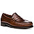 Loafer, Leder, dunkelbraun - braun