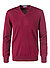 Pullover, Schurwolle, bordeaux - bordeaux