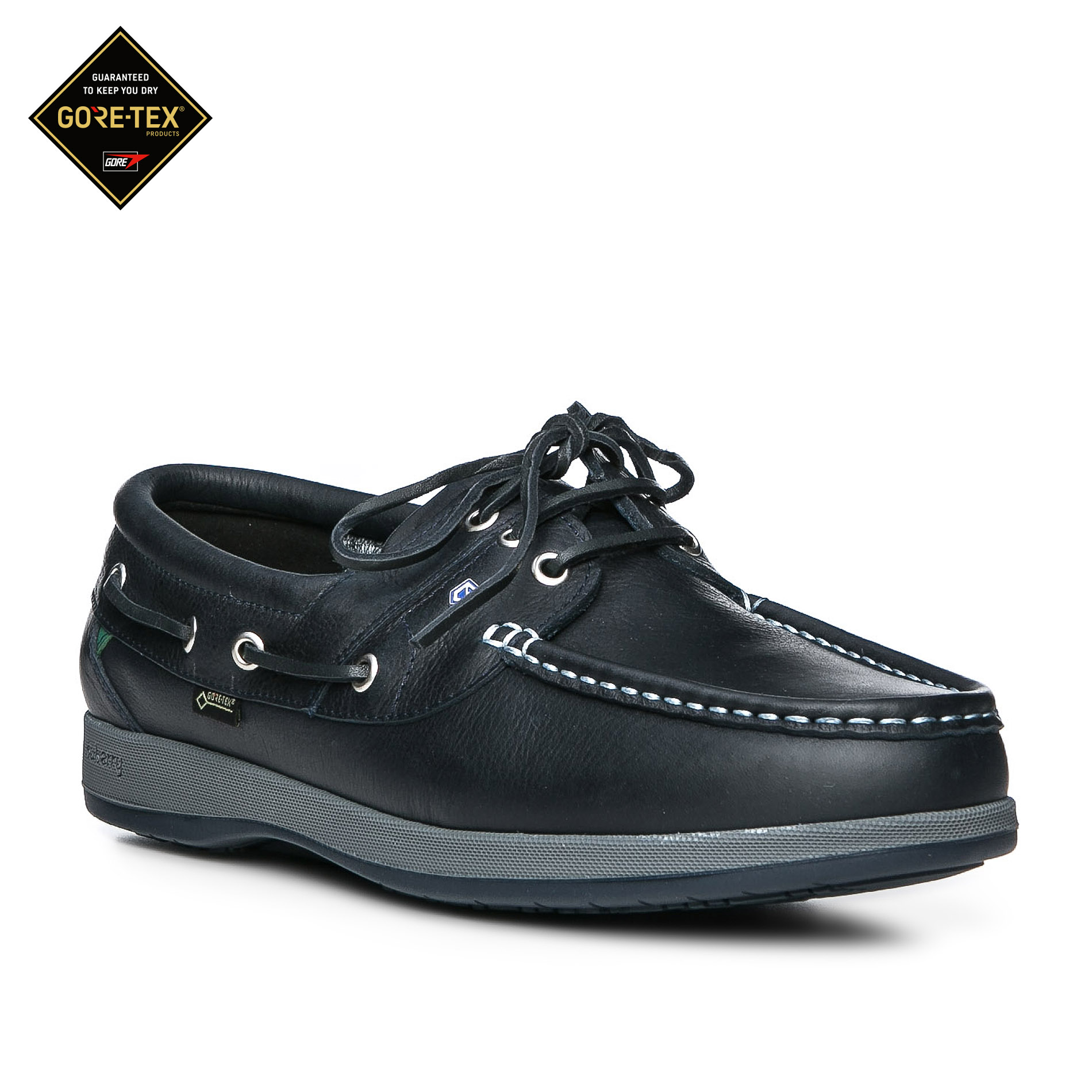 Dubarry Herren Bootsschuhe Blau Glattleder