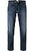 Jeans Tramper, Straight Fit, Baumwoll-Stretch, blau - blau