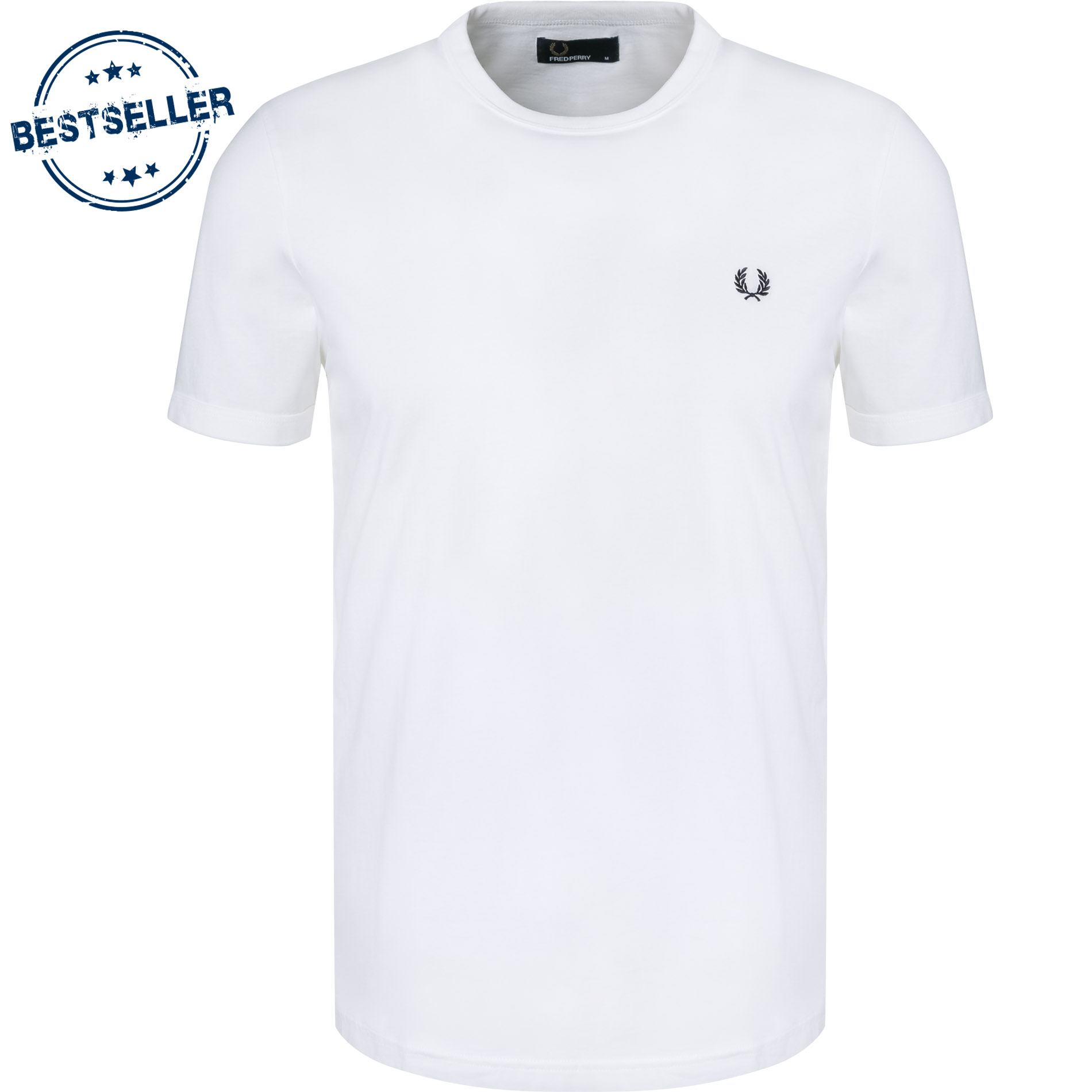 Fred Perry Herren T-Shirt weiß