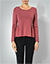 Pullover mit Raffdetails - rosa