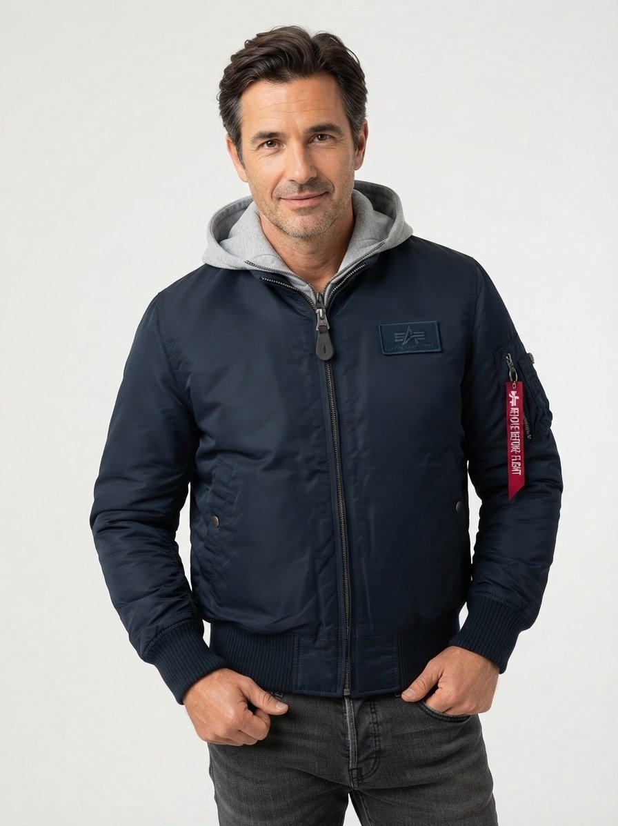 ALPHA INDUSTRIES Blouson MA-1 D-Tec 183110/07, Produktbild 2