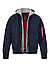 Blouson MA-1, Mikrofaser, marineblau - blau