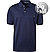 Polo-Shirt, Big&Tall, Baumwoll-Jersey, dunnkelblau - marineblau