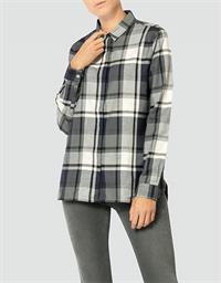 Barbour Damen Bluse grey/navy  LSH1187GY34