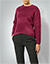 Pullover in gerader Passform - orchidee