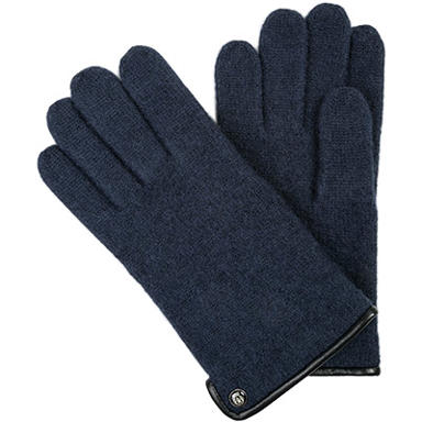 Handschuhe, Schurwolle, navy