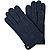 Handschuhe, Schurwolle, navy - dunkelblau