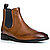 Chelsea Boots, Leder, cognac - cognac